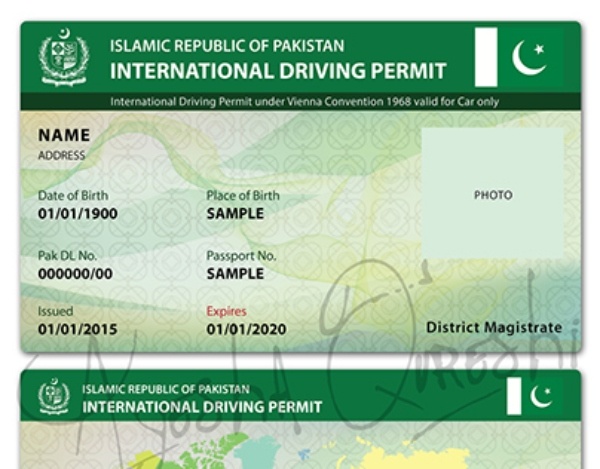 international driving license pakistan