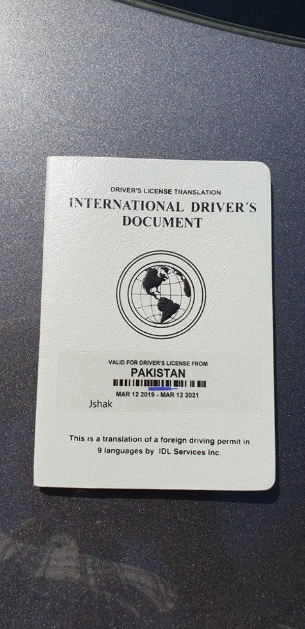 international driving license pakistan