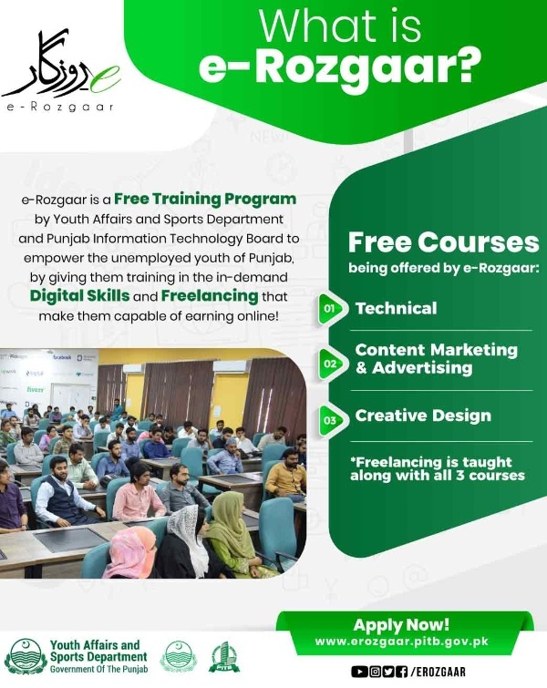 e-rozgaar freelance training program