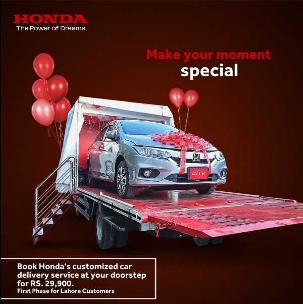 honda home deliver 