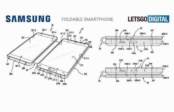 samsung l-shaped phone