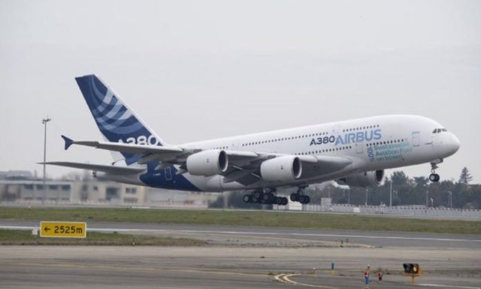 oil airbus a380