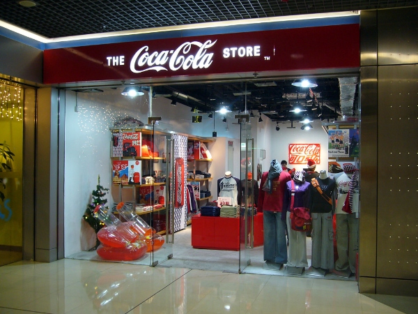 coca cola clothing store