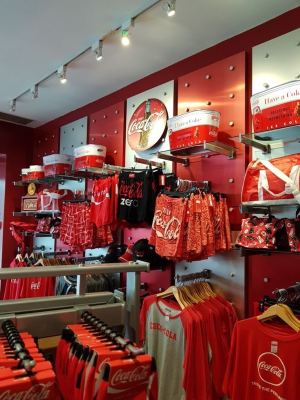 coca cola clothing store