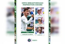 Congratulations To Carlos Alcaraz, Who Wins The OPPO Breakthrough Inspiration Award At Wimbledon 2022