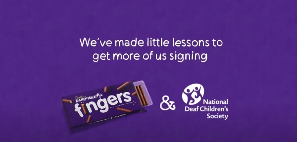 cadbury sign language