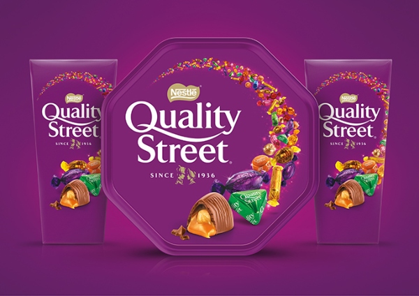 quality streets wrappers