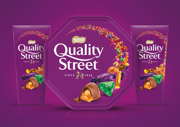 quality streets wrappers 