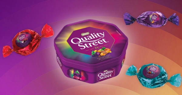 quality streets wrappers 