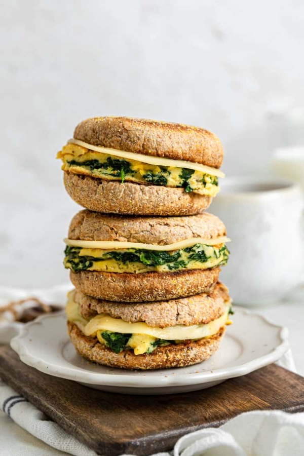quick easy egg sandwich