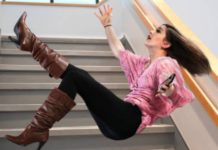 Walking Down Stairs, Now A Risk For Women And Not Men?