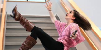 Walking Down Stairs, Now A Risk For Women And Not Men?