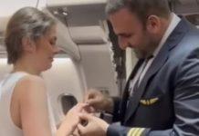 Pilot Surprises Passenger With In-flight Marriage Proposal