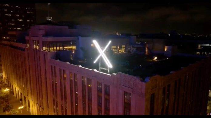 Here's Why Twitter's Glowing 'X' Sign Was Taken Down