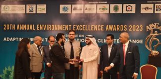 Dawlance wins ‘Environmental-Excellence Award’ presented by NFEH