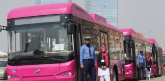 Female Drivers To Steer Sindh's Pink Buses