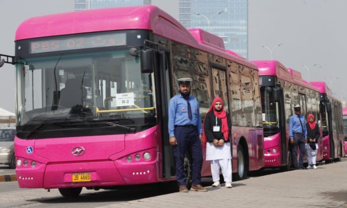 Female Drivers To Steer Sindh's Pink Buses