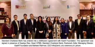 Standard Chartered Enters Into An Agreement With Kashf Foundation