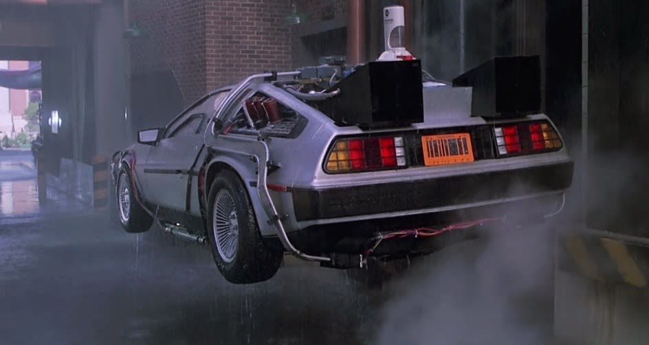 flying cars in the movie