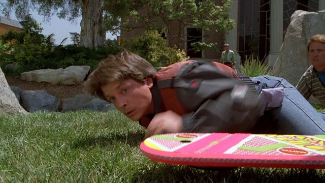 Marty and the hoverboard