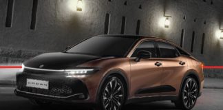 Toyota crown sedan revealed