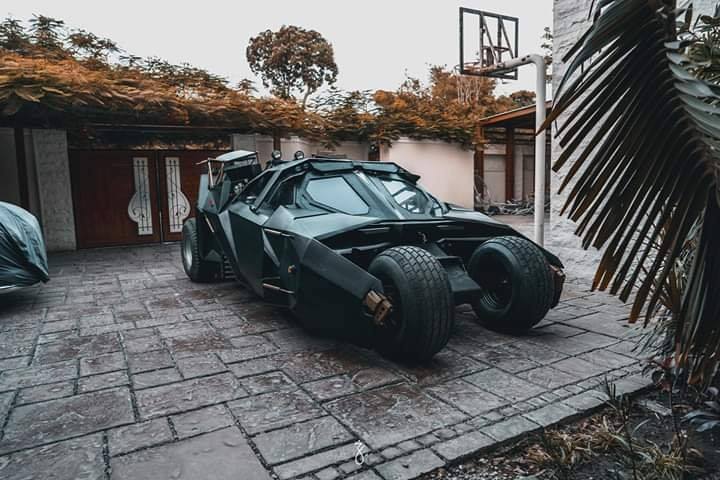 The dark knight batmobile in karachi