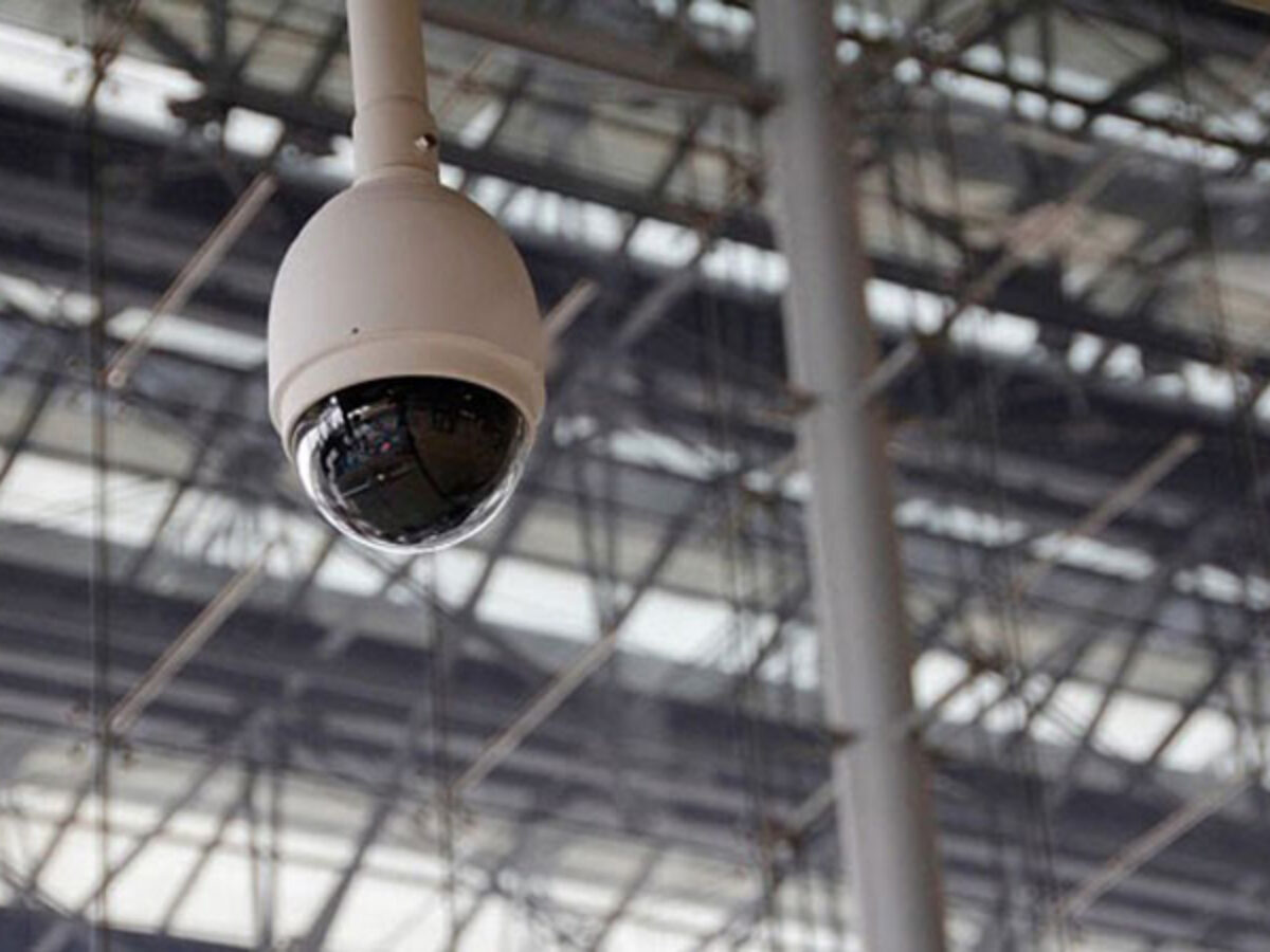 a security camera in place of measures