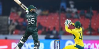 Pak v Aus match in taking place