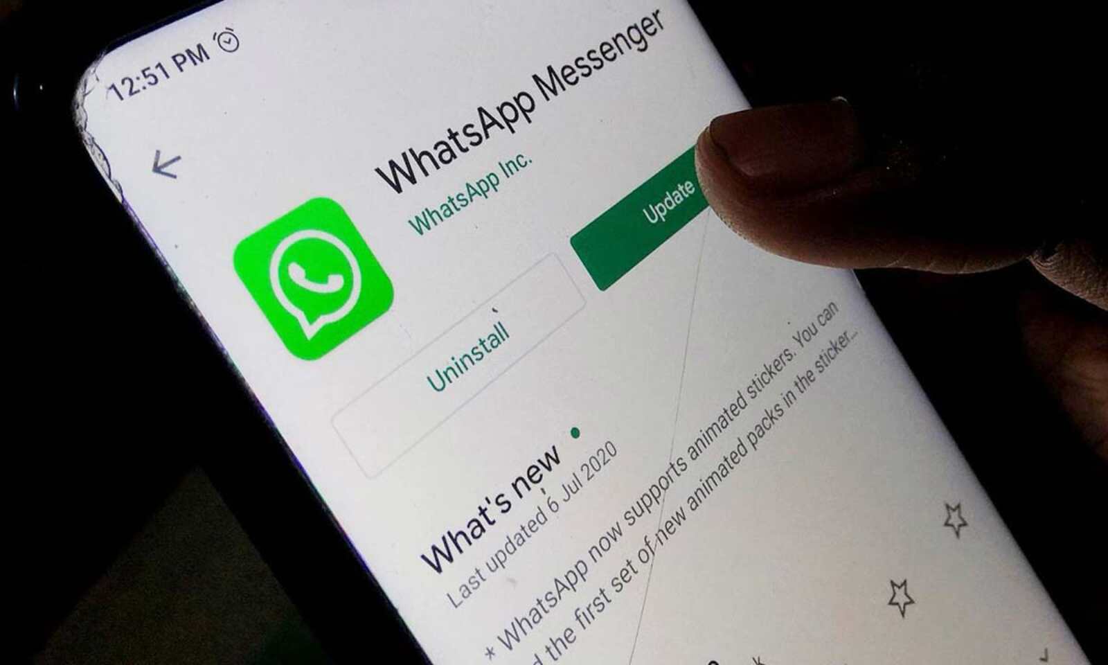 new update on the application of whatsapp