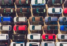 Different Colored Cars