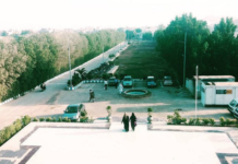 Students of Iqra University and other roads