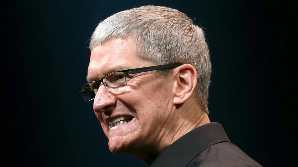 Tim Cook looking worried