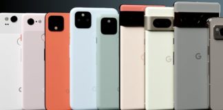 All Google Pixel Phones