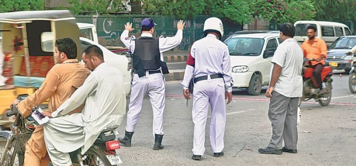 Traffic Warden Karachi