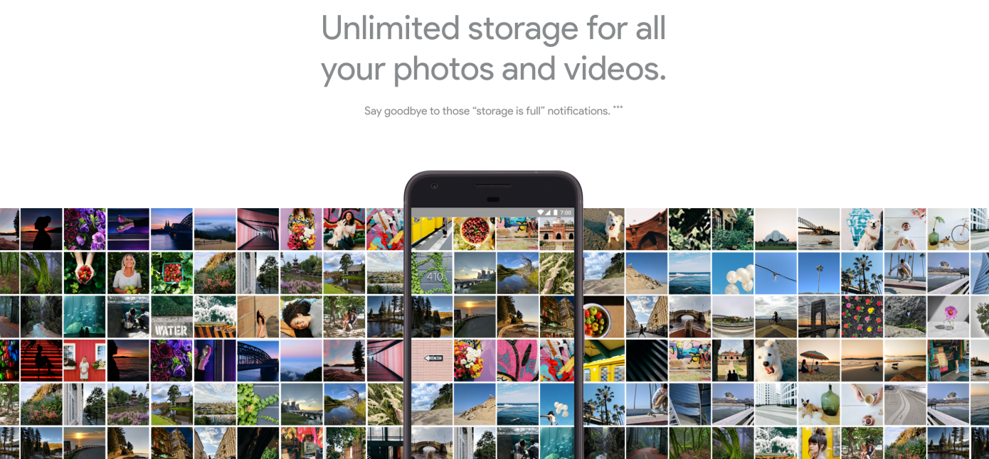 Unlimited Google Drive with Pixel Phones