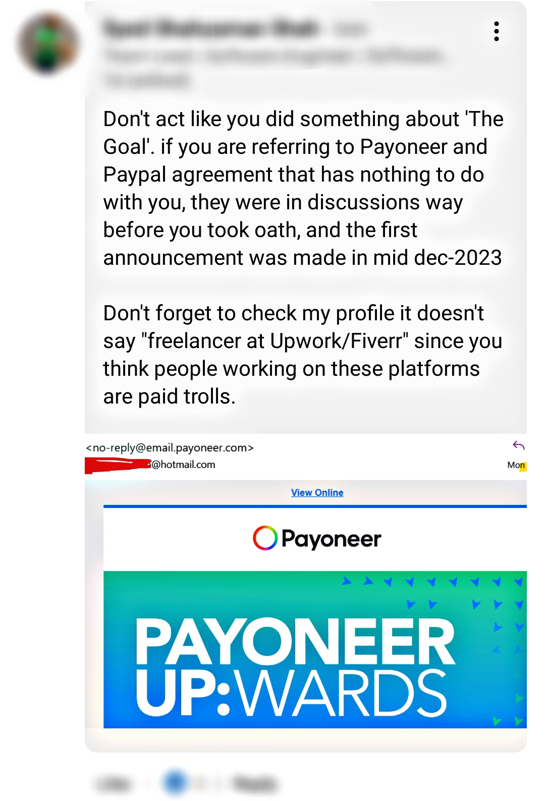 LinkedIn Paypal 