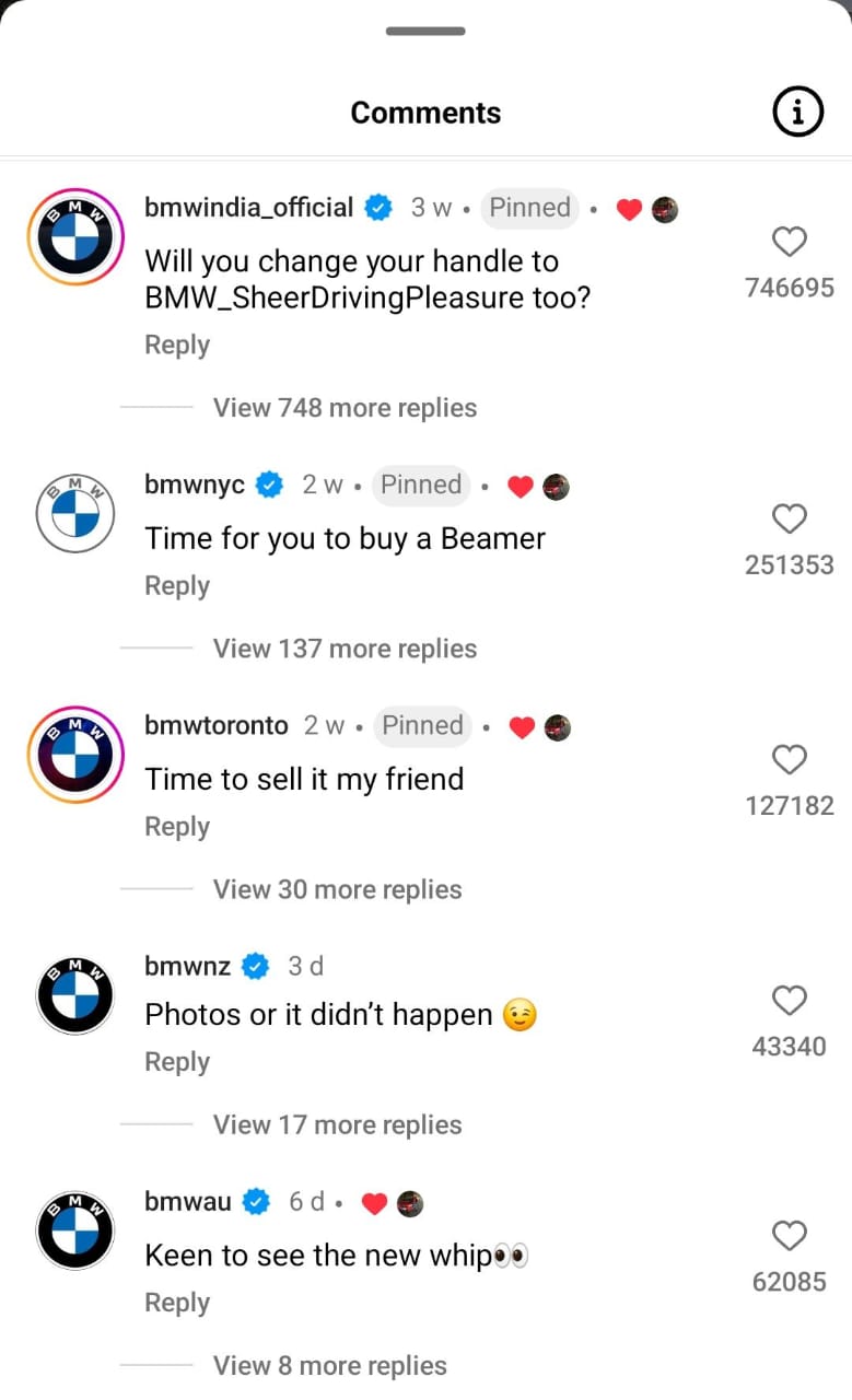 Bmw Comments 