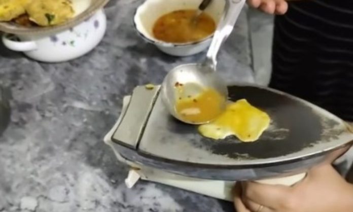Video Of Woman Cooking Sehri On Electric Iron Goes Viral
