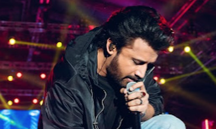 Atif Aslam On stage