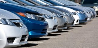Imported Cars In LIne