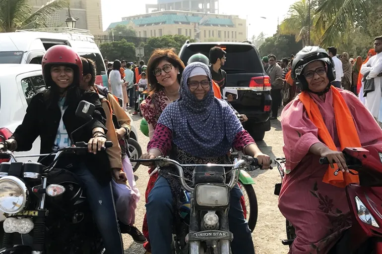 Women Riders pakistan