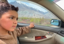 Shiraz Riding his car