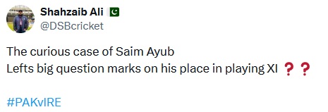 saim-ayub-spurs-debate-over-place-in-pakistan-team