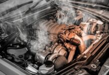 Heated Up Engine