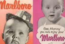 marlboro ads using baby photos