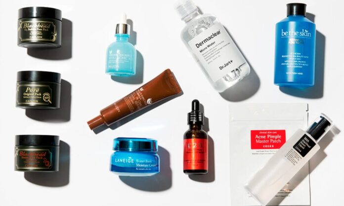 Korean skin care products