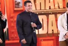 Actors Shah Rukh Khan, Salman Khan and Amir Khan