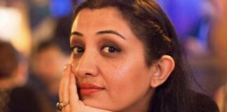 Actress Nadia Afghan