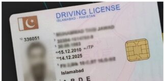 Blind person gets driving license from Islamabad traffic police