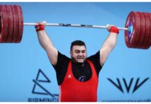 Nooh Dastgir Sets Asian Powerlifting Record in Tashkent